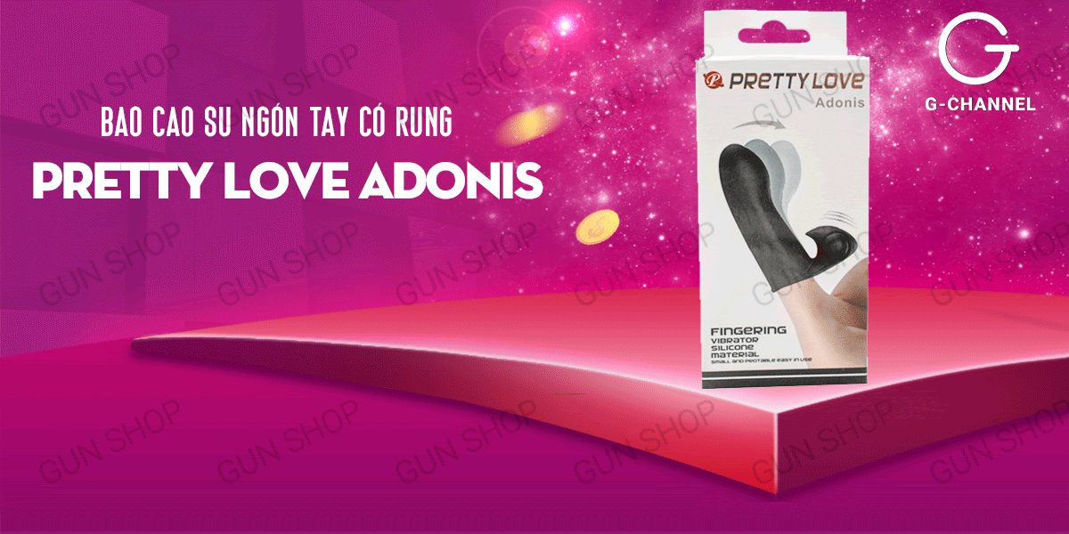  Bỏ sỉ Ngón tay rung Pretty Love Adonis - Hộp 1 cái mới nhất