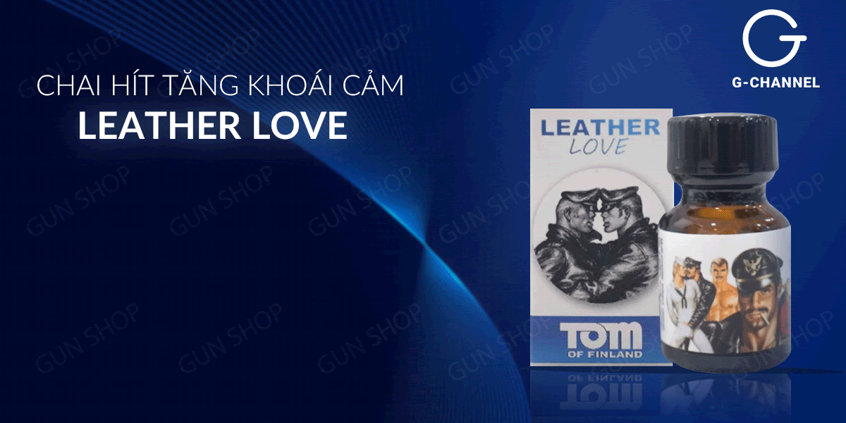 Chai hít tăng khoái cảm Popper Tom Of Finland Leather Love - Chai 10ml