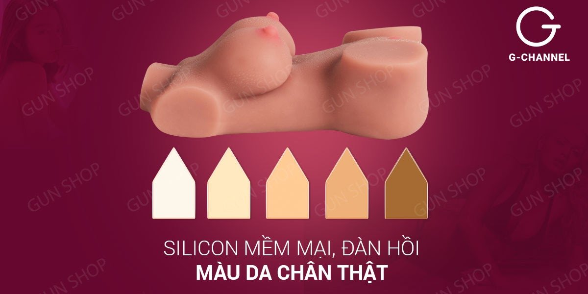  Nơi bán Búp bê tình dục nữ bán thân silicon trần cao cấp mềm mịn - SCD S1 2kg chính hãng