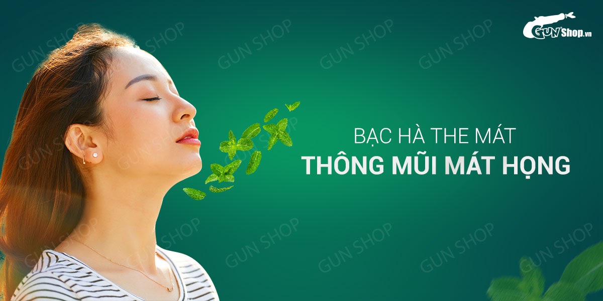  Bán Kẹo ngậm BJ phòng the hương bạc hà - kẹo tình yêu Mastic Mint kẹo đổi gió tăng hưng phấn giá rẻ