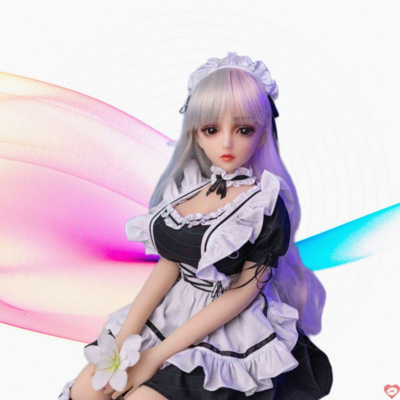 Búp bê tình dục full chân tay phong cách anime cô hầu gái dễ thương 