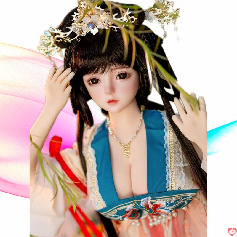 Búp bê tình dục toàn thân Chibi anime mini ngực to 80cm