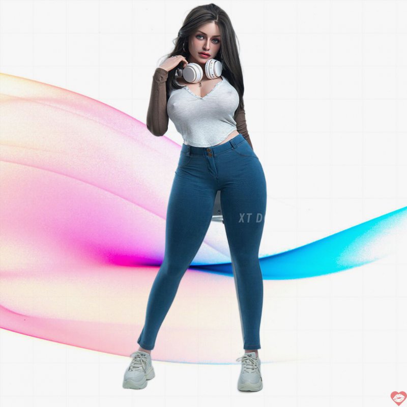 Búp bê tình dục XT Doll 162cm Everleigh Silicone mũm mĩm 18