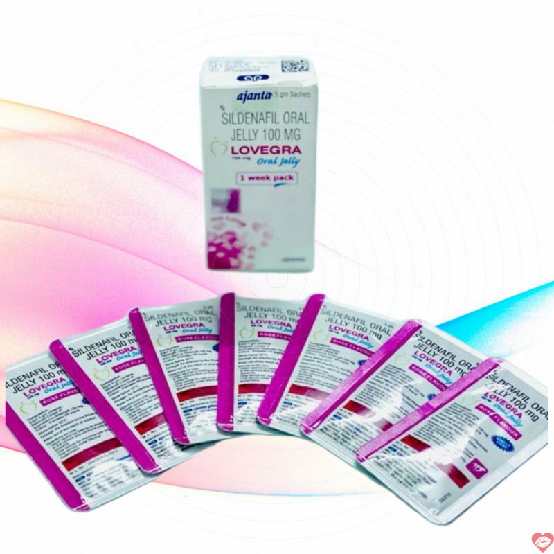 Thạch Kamagra Lovegra 7 gói tăng hưng phấn nữ thăng hoa 