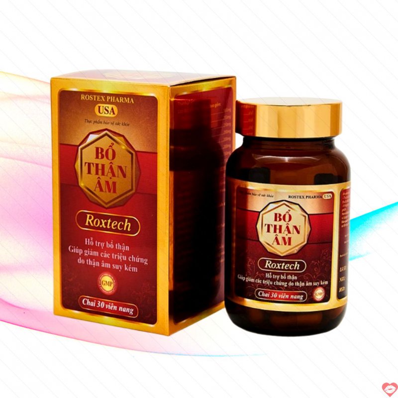 Bổ Thận Âm Roxtech Tăng Cường Sinh Lực Giảm Mệt Mỏi Nam Nữ 30 Viên 