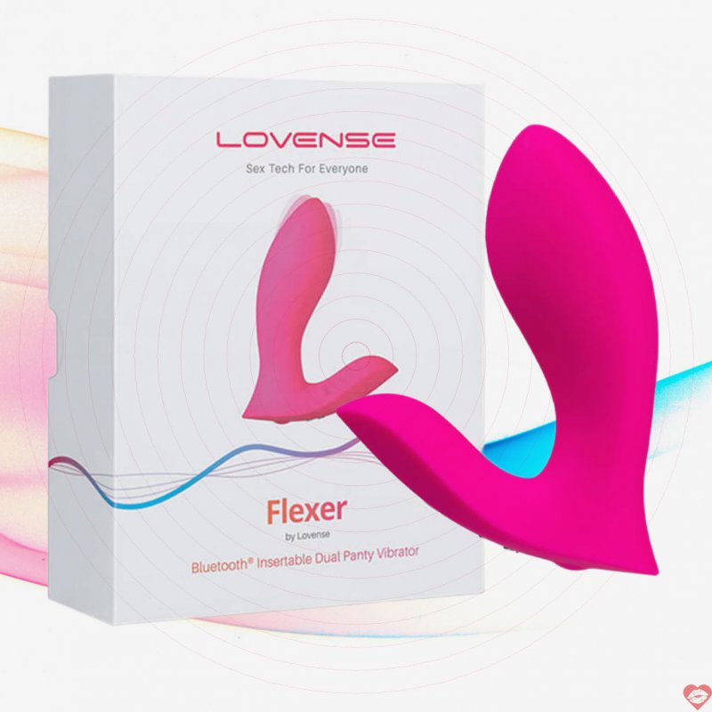 Trứng rung Lovense Flexer 2 đầu app điều khiển siêu thú vị 