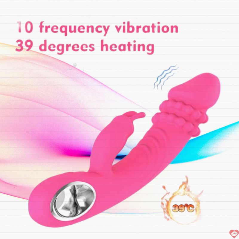 Dương vật giả gắn bi rung mạnh phụ kiện tai thỏ kích thích 