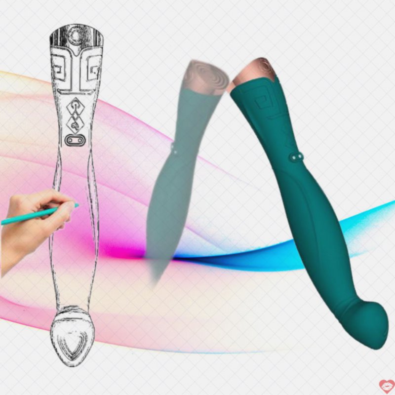 Dương vật giả rung đa năng uốn cong kích thích điểm G tuyệt vời 
