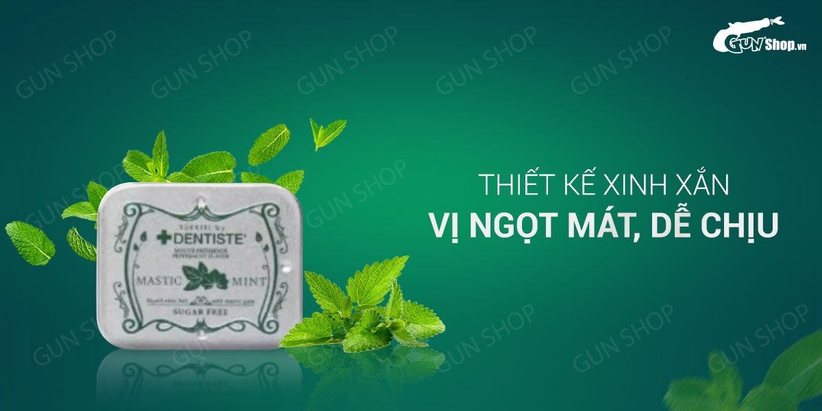  Bán Kẹo ngậm BJ phòng the hương bạc hà - kẹo tình yêu Mastic Mint kẹo đổi gió tăng hưng phấn giá rẻ