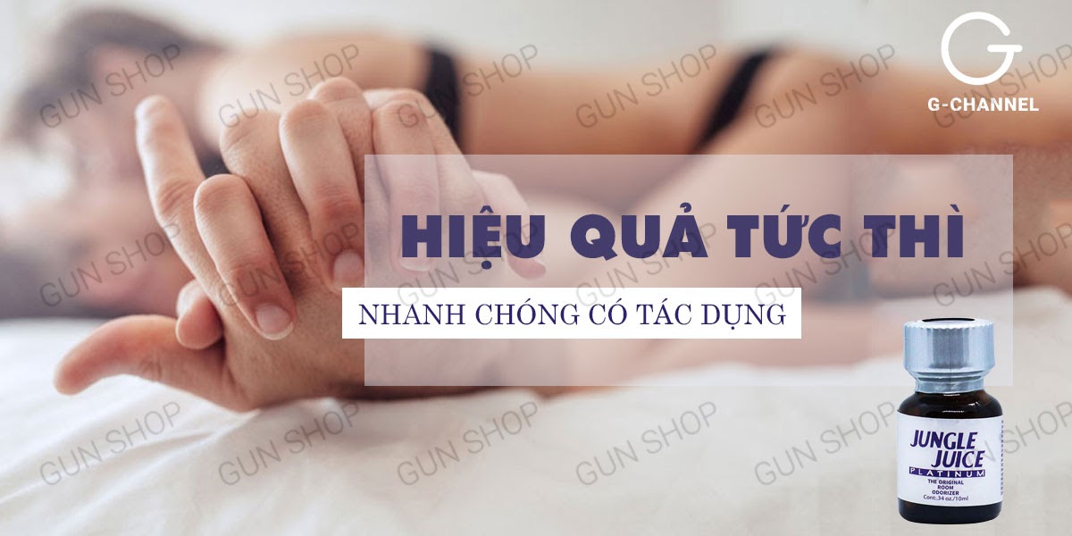  Mua Chai hít tăng khoái cảm Popper Jungle Juice Platinum - Chai 10ml tốt nhất