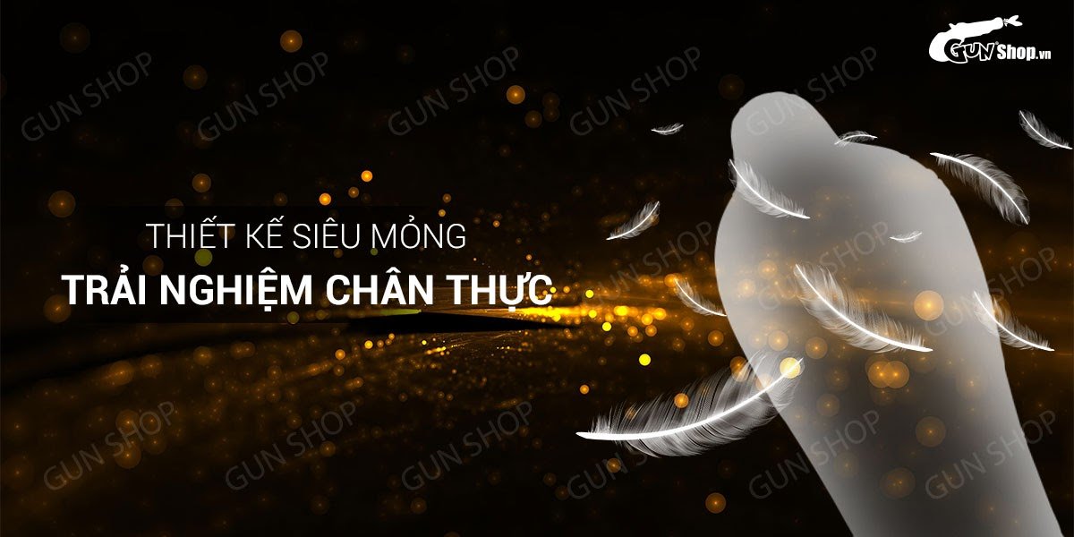  Phân phối Bao cao su OLO 0.01 gân gai - Siêu mỏng kéo dài thời gian - Hộp 10 cái loại tốt