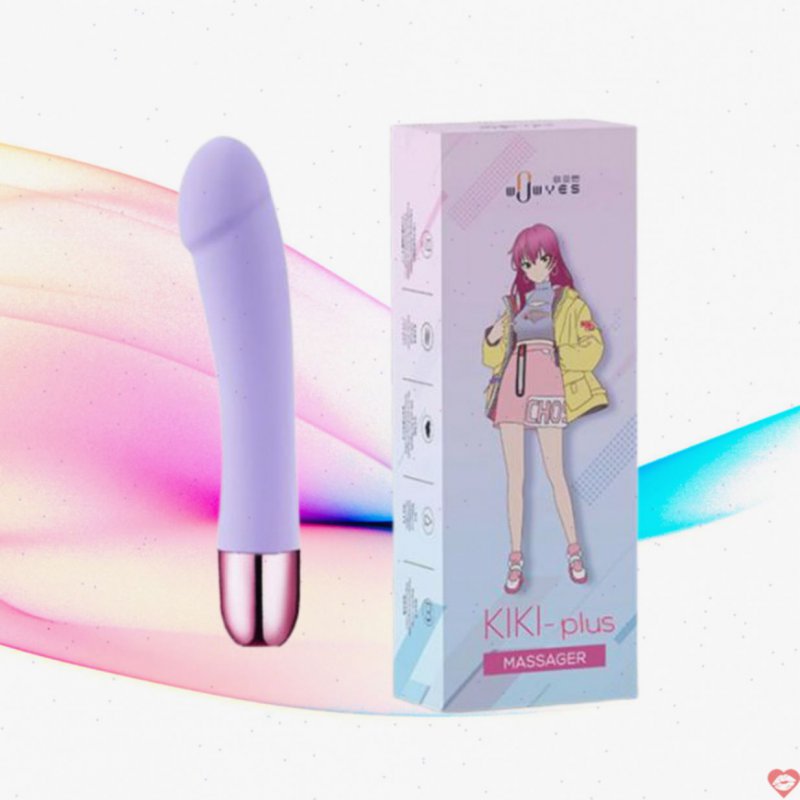 Dương Vật Rung Thụt Phát Nhiệt Wowyes Kiki Plus Silicon Y Tế 