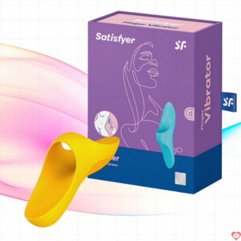 Sextoys ngón tay rung Satisfyer High Fly Teaser Finger Vibrator cao cấp nhập khẩu Đức