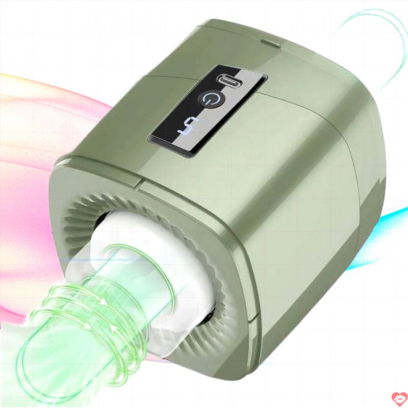 Cốc thủ dâm Erectile Stem Ailebo rung thụt xoay âm đạo giả tự động nhỏ gọn