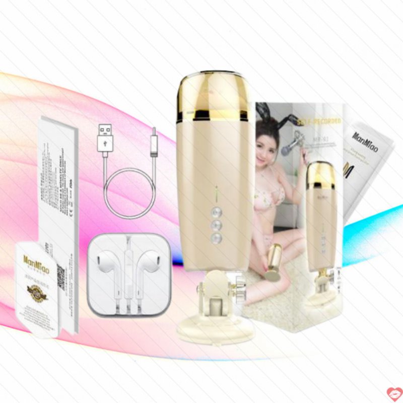 Âm đạo giả ManMiao MR-02 rung đa chế độ cảm giác thật dễ dùng 