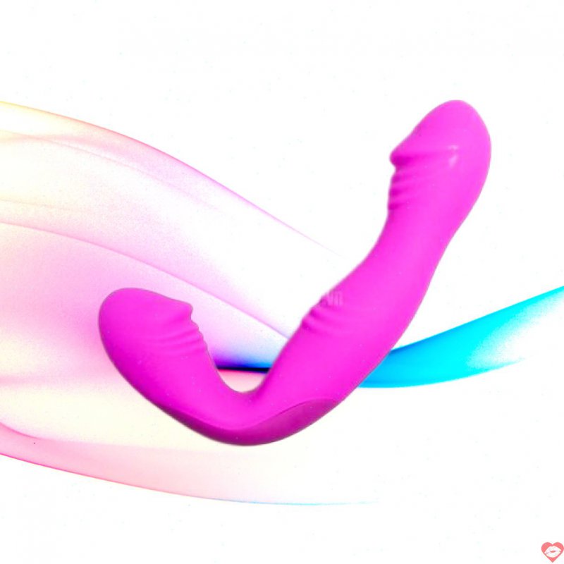 Silicon dương vật giả hai đầu Prettylove Angelo 30 kiểu rung kích thích 