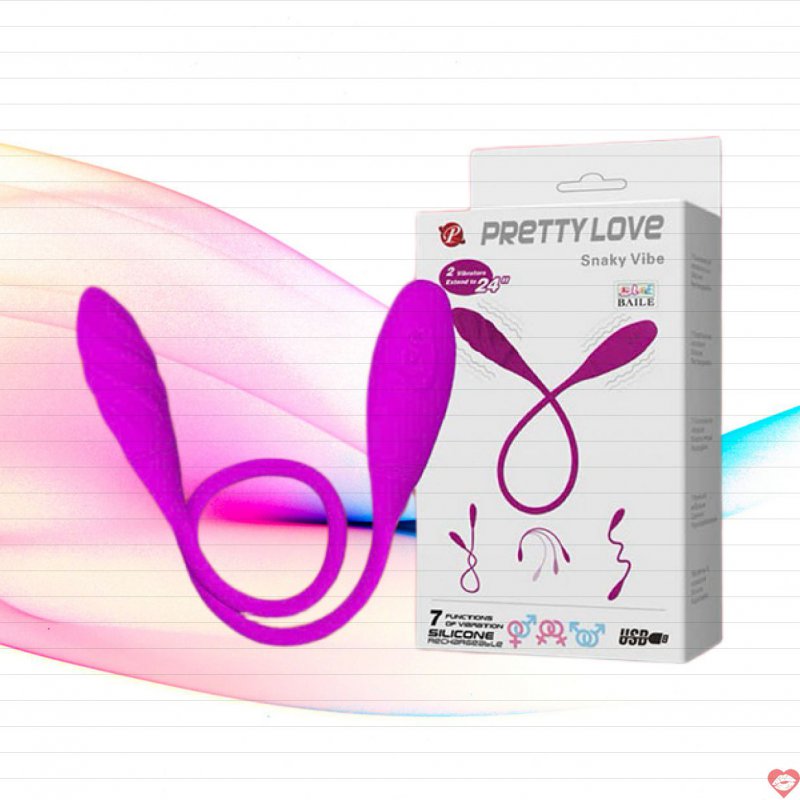 Trứng rung Pretty Love Snaky Vibe 2 đầu sạc nhanh 7 chế độ giá tốt 