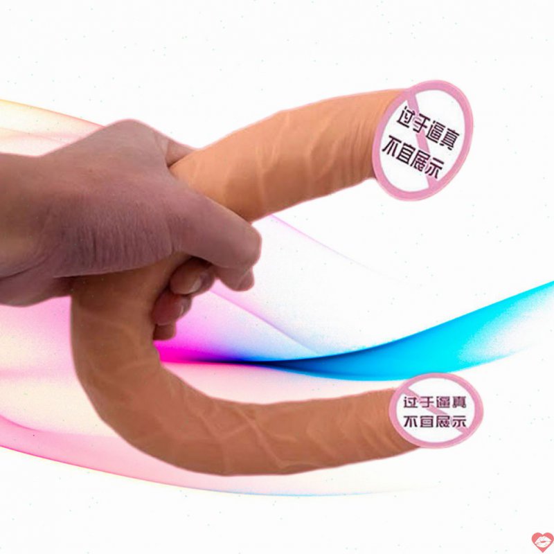 Dương vật giả 2 đầu Mengze cho lesbian, đồ chơi tình yêu đôi 