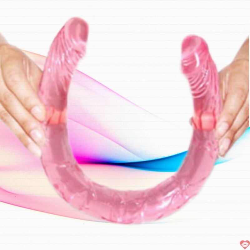 Dương vật silicon 2 đầu mềm dài chất lượng cao mua ngay 