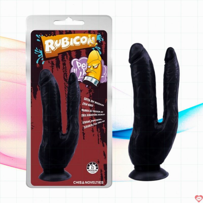 Dương vật silicon 2 nhánh hít đất mềm mại bền chắc 