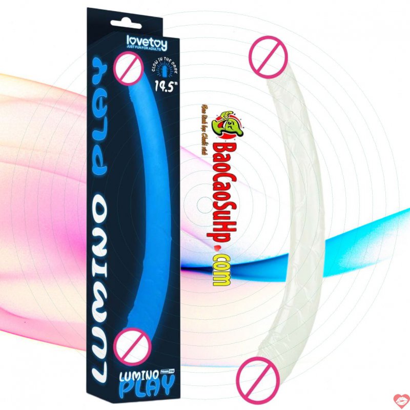 Dương vật phát quang 2 đầu LOVETOY Lumino Play, kích thích tối đa 