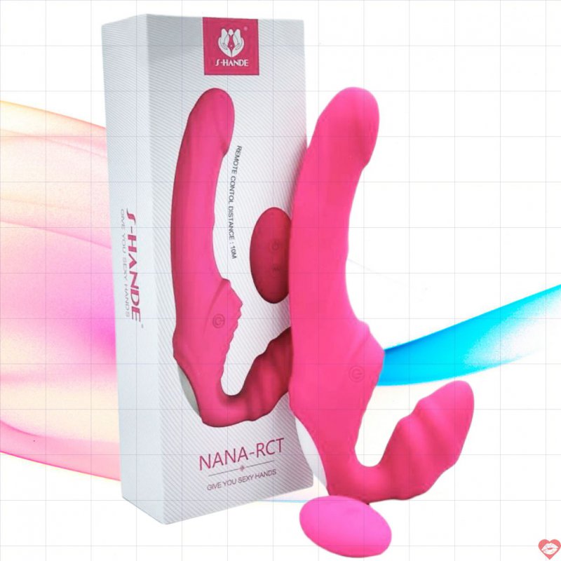 Dương Vật Giả 2 Đầu Điều Khiển Từ Xa Siêu Rung Tăng Khoái Cảm 