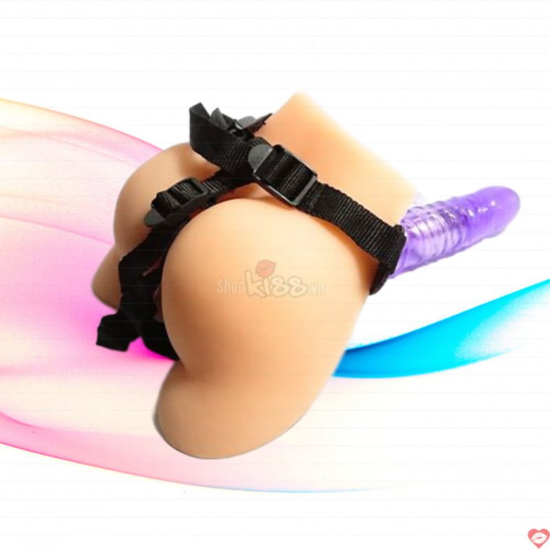 Dương vật siêu rung Harness Rabbit Dong dây đeo siêu kích thích 