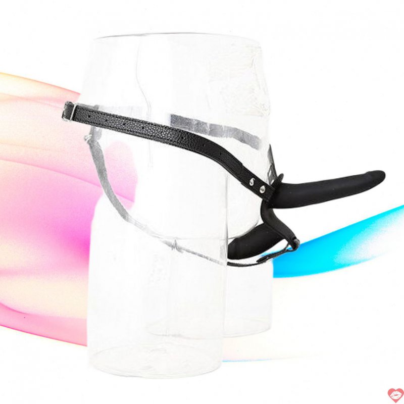 Đai đeo dương vật giả silicone hai đầu siêu bền cho les hàng chính hãng 