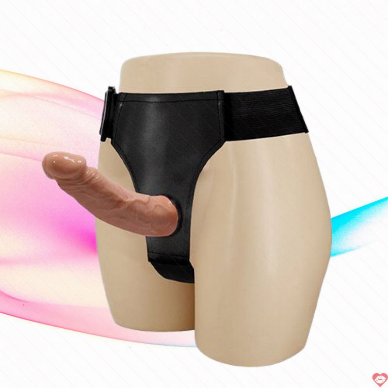 Đai đeo dương vật giả đôi Les Baile strap-on chất lượng cao bán chạy 