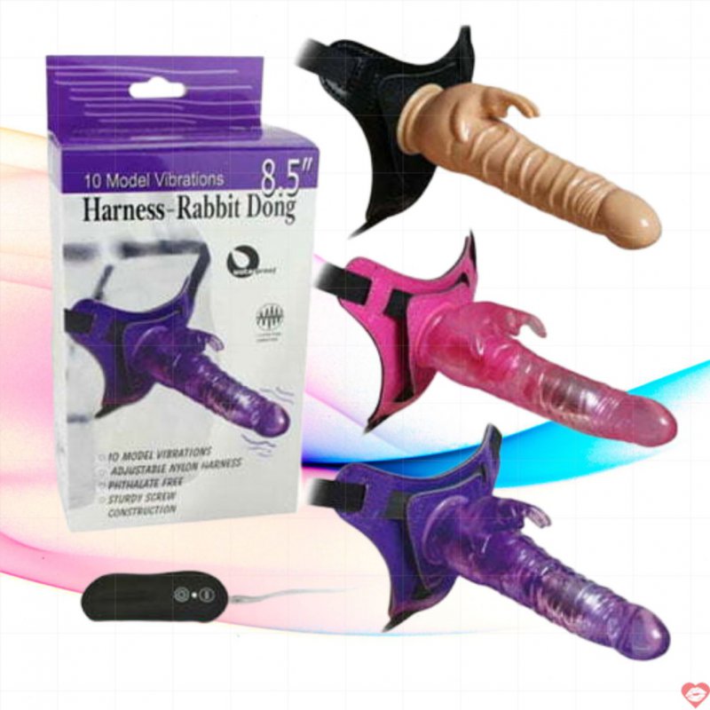 Máy Rung Dương Vật Dây Đeo Nhỏ Đặc Ruột Cho Đối Tác Gay SHP661 