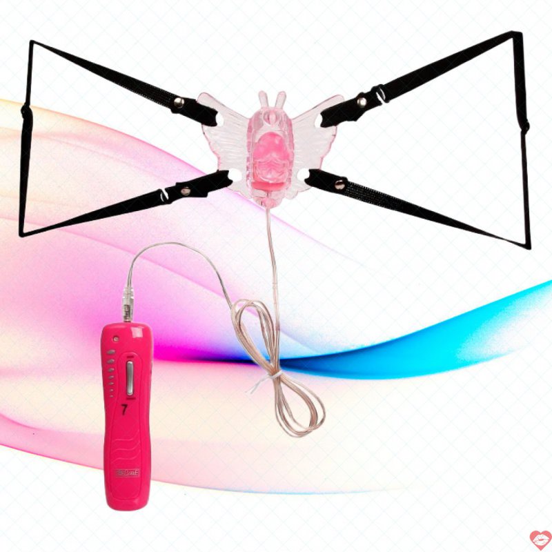 Đồ chơi tình dục mini con bướm rung dây đeo hấp dẫn 