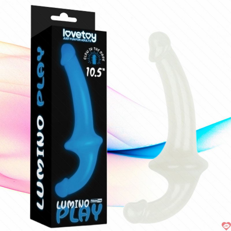 Dương vật Lovetoy Lumino 2 đầu trong suốt kích thích mạnh mẽ 