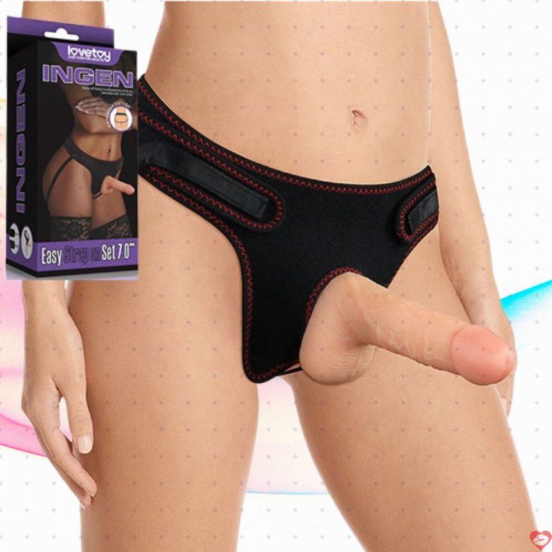 Dương Vật Giả Mềm Mịn Gắn Dây Đeo Đẳng Cấp Lovetoy USA 