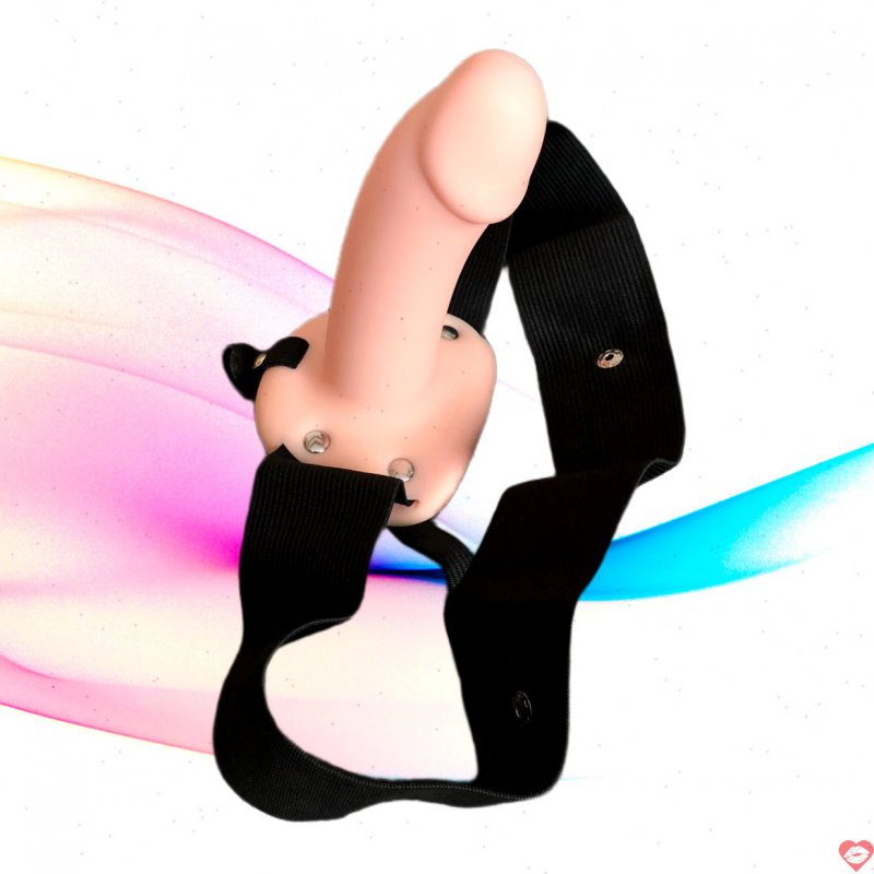 Dương vật silicon mềm mại dây đeo rỗng tăng khoái cảm hiệu quả 