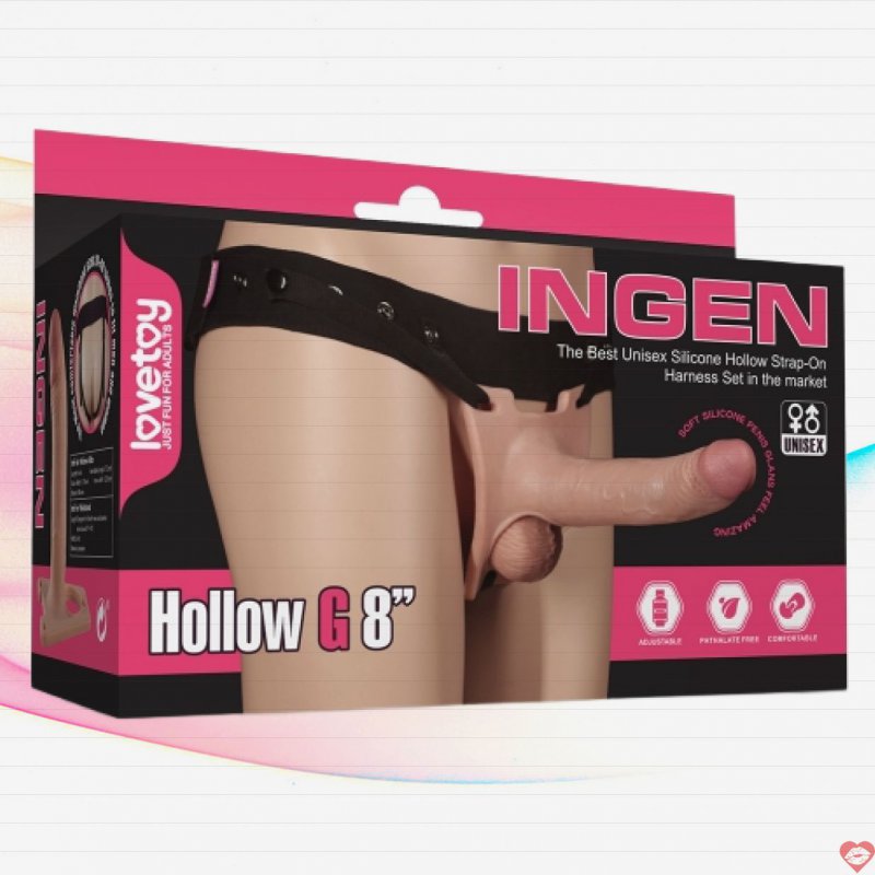 Lovtoy Rodeo USA Dương Vật Giả Mềm Mịn Rỗng Ruột Kích Thích 