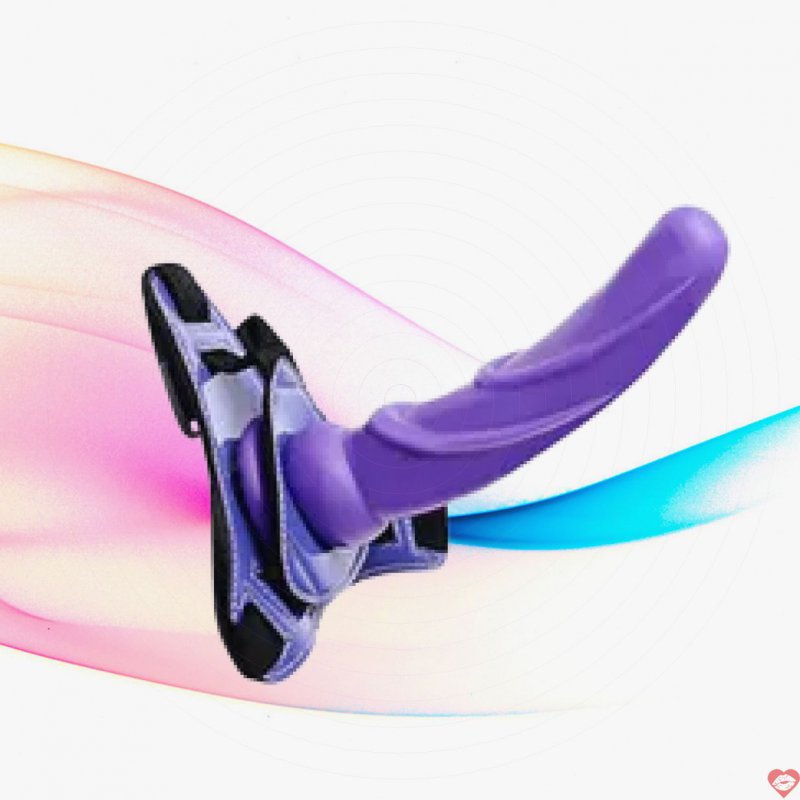 Loveaider dương vật giả dây đeo tím kích thích cảm xúc sâu 