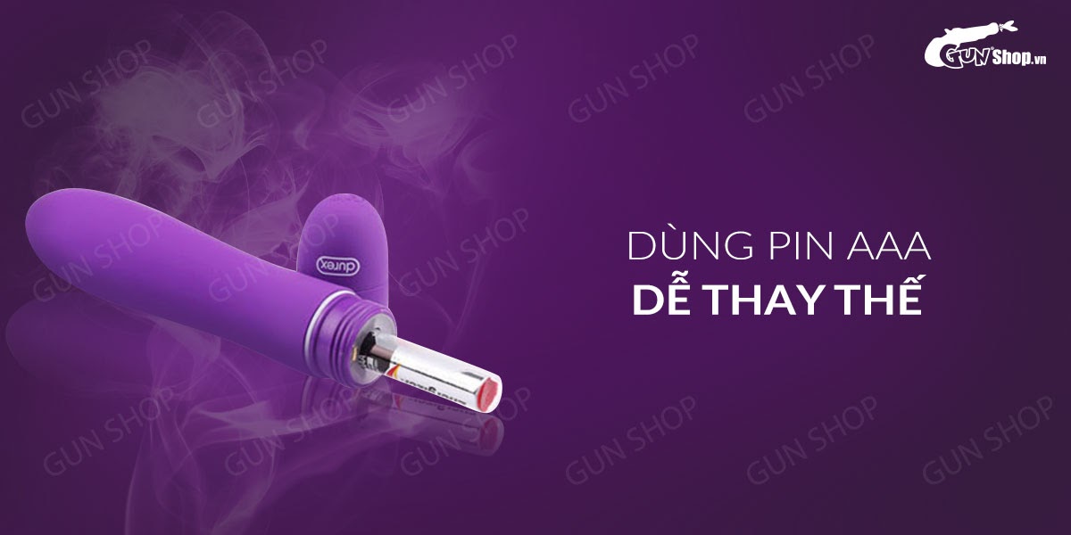  Phân phối Trứng rung mini 5 chế độ rung dùng pin - Durex S-Vibe Multi-Speed Vibrator cao cấp