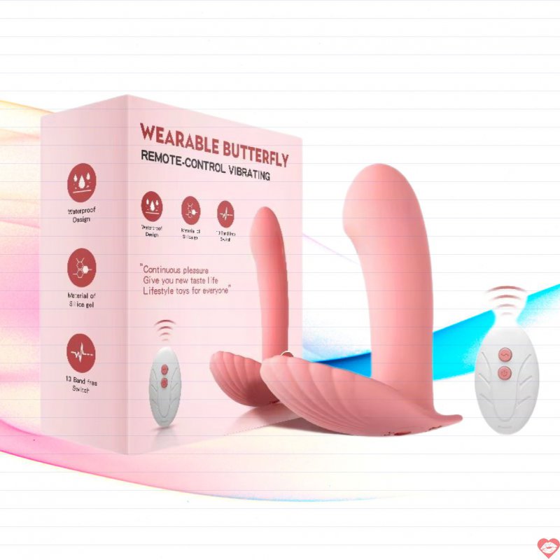 Trứng Rung Tình Yêu Mini Wearable Bufferly Điều Khiển Từ Xa