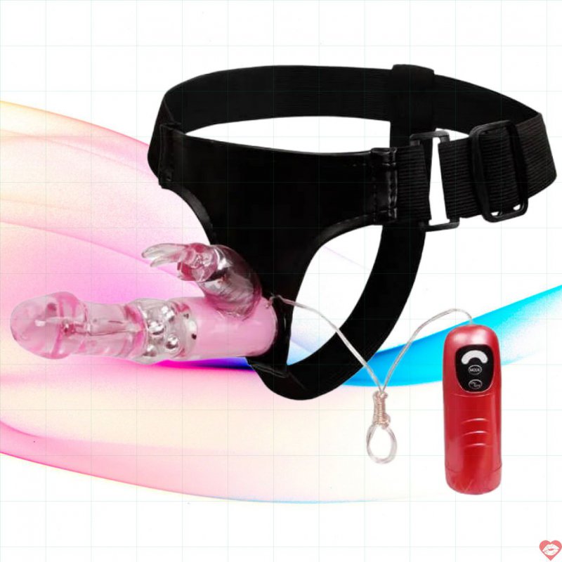 Dương Vật Giả Ultra Harness Có Dây Đeo Đa Năng Rung Ngoáy Cao Cấp Baile