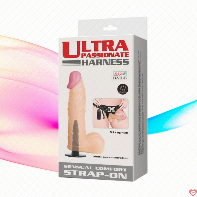 Dương Vật Giả Dây Đeo Ultra Passionate Harness Sensual Comfort Strap-On