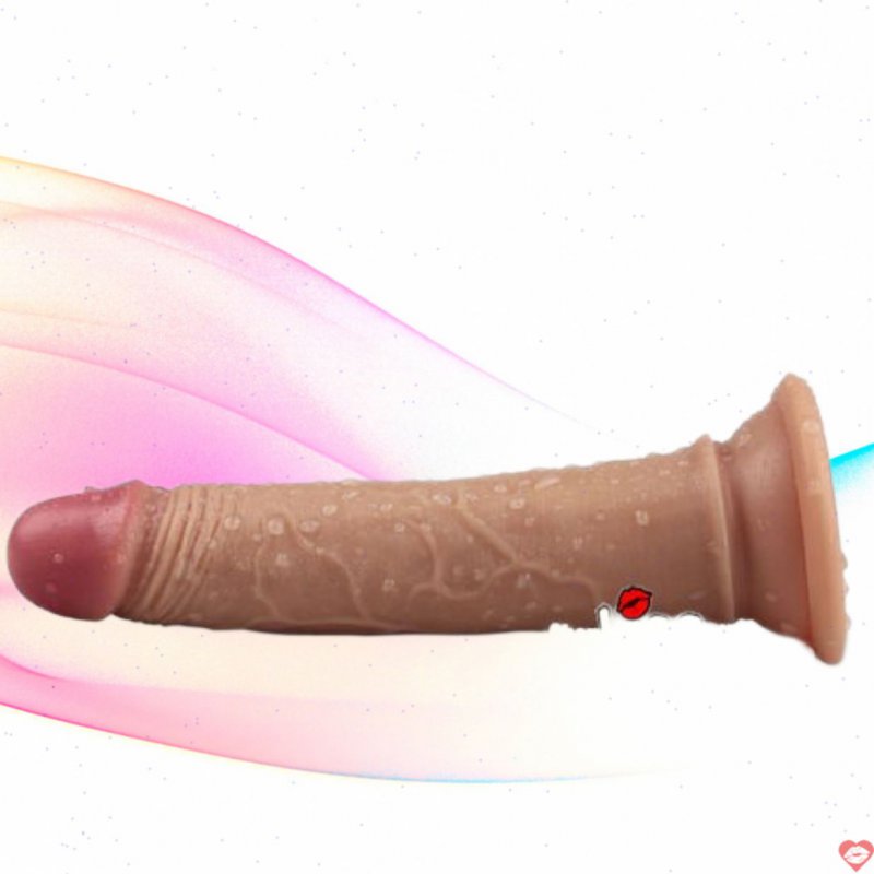 Dương vật gắn tường mềm mại LoveToy uốn cong kích thích tối đa 