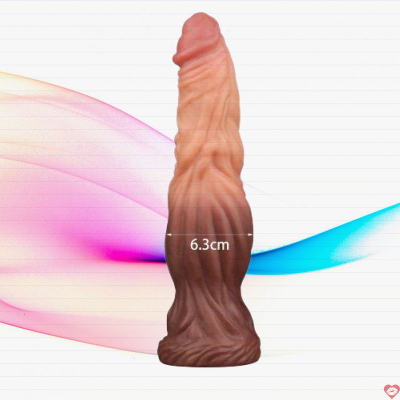 Dương vật silicon siêu mềm mịn gân nổi giúp tăng khoái cảm 