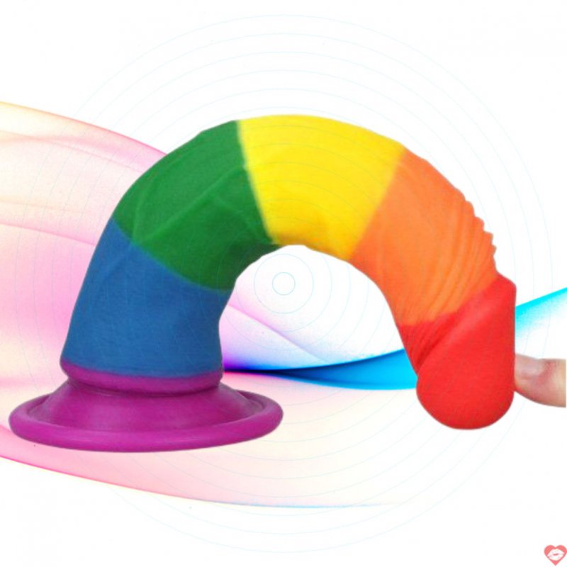 Dương vật giả LoveToy Prider 7 inch gắn tường mềm mại kích thích 