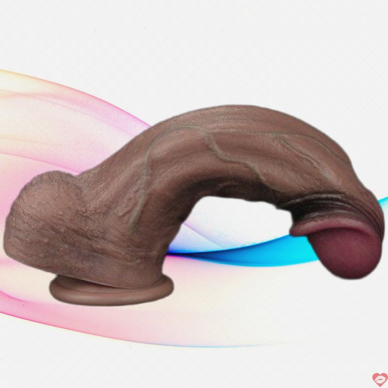 Shop Sextoy LoveToy silicon 2 lớp dương vật giả XXXL siêu mềm mại 