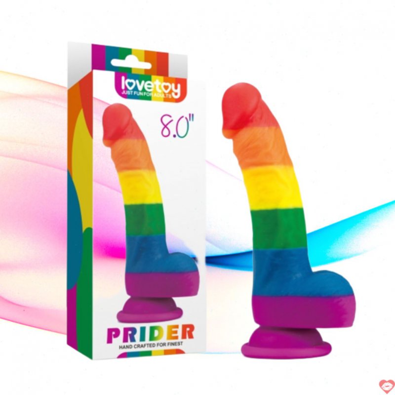 Dương vật giả dính tường Lovetoy Prider 8.0 cao cấp kích thích 