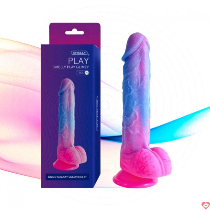 Dương vật giả Shelly Play 17cm siêu thực dính tường kích thích 