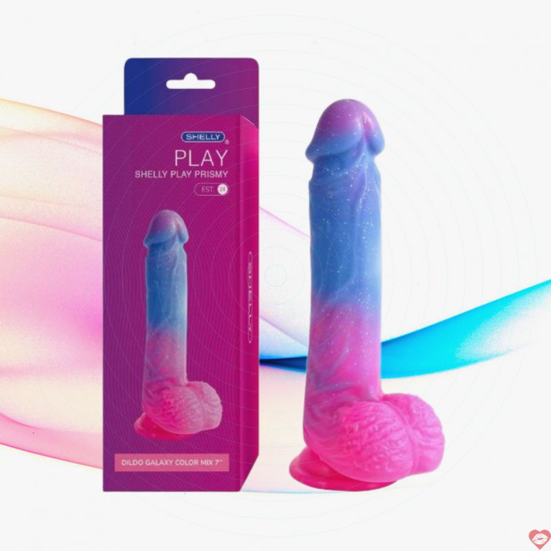 Dương vật giả Shelly Prismy 14.5cm dính tường, siêu mềm mại 