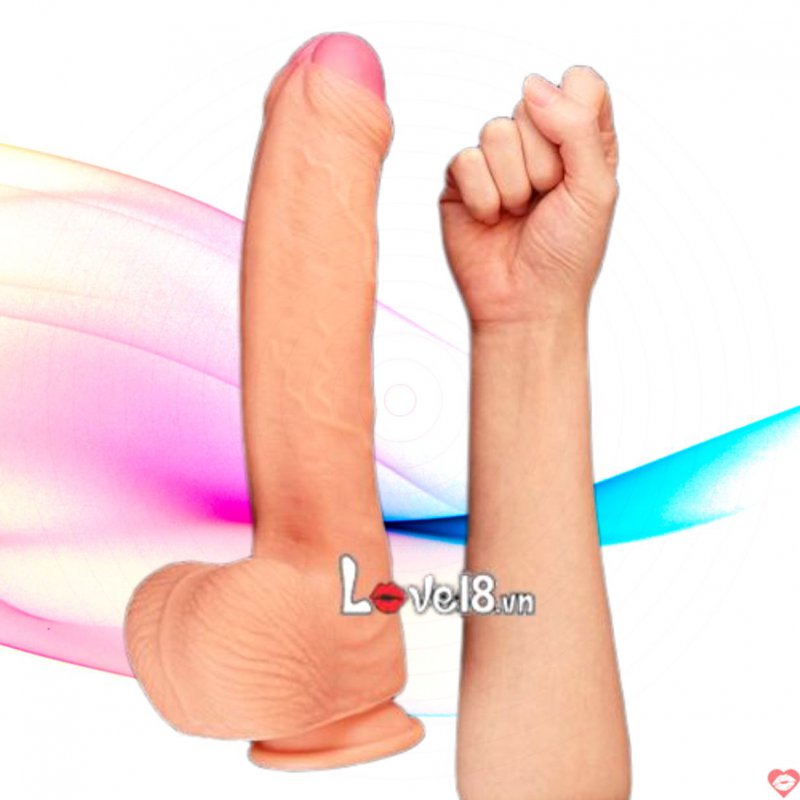 Lovetoy Nature Cock 11 inch Dương vật gắn tường siêu to 