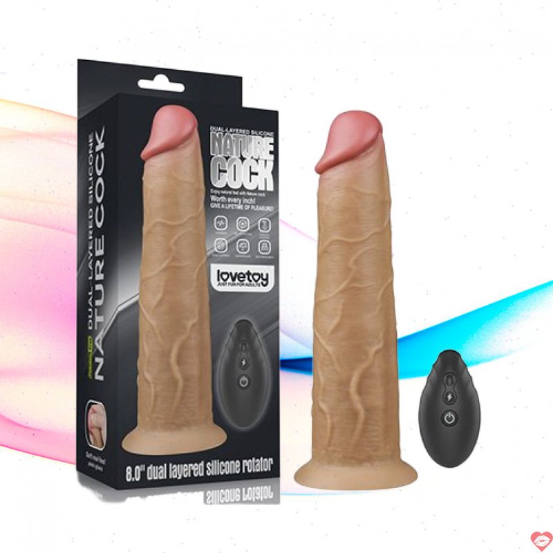 Lovetoy Rotator dương vật giả rung ngoáy siêu mạnh kích thích 