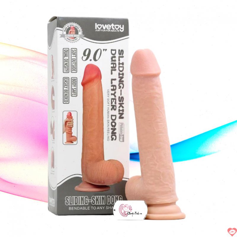 Dương vật giả Lovetoy sliding 9 inch